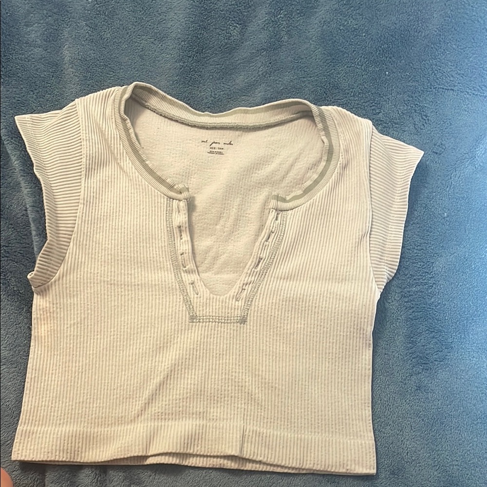 Urban Outfitters Go For Gold crop top
